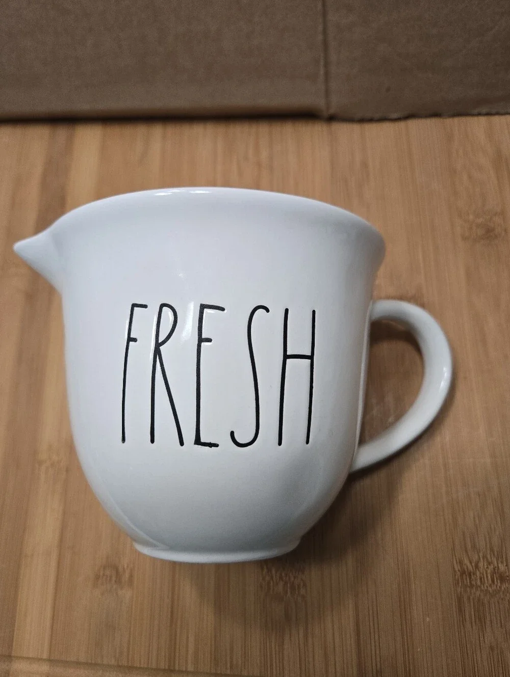 Rae Dunn Fresh Farmhouse Style Juice Pitcher, replacement pitcher only